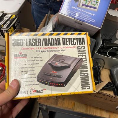 Lot Electronics Radar Detector/Garmin/Dog Training