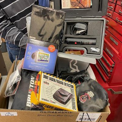 Lot Electronics Radar Detector/Garmin/Dog Training