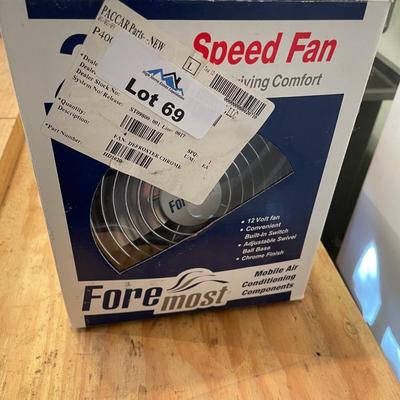 ForeMost Two Speed Fan in Box