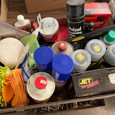 Misc. Auto stuff - Fix a Flat/Engine Cleaner & other cleaning & polishing/buffing