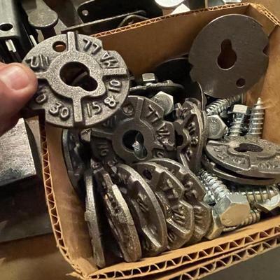 Box of misc. metal components ?