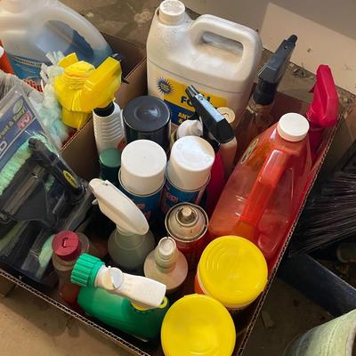 2 Boxes of Cleaning Products - Windex/Armor All wipes/Antifreeze so much more