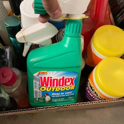 2 Boxes of Cleaning Products - Windex/Armor All wipes/Antifreeze so much more