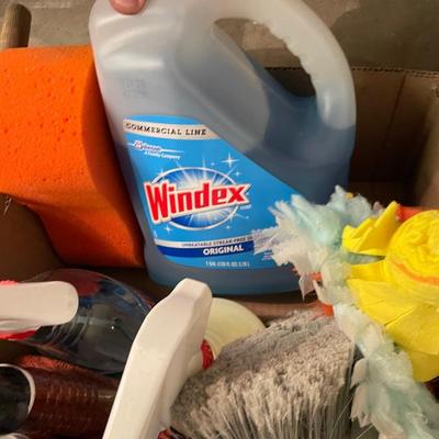 2 Boxes of Cleaning Products - Windex/Armor All wipes/Antifreeze so much more
