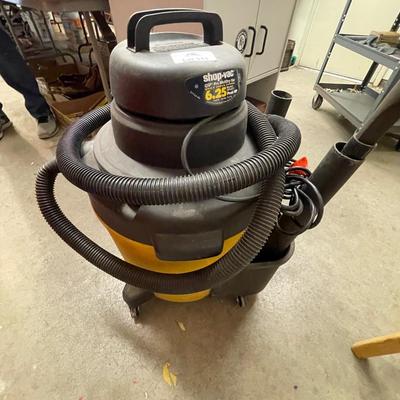 QSP Pro Wet/Dry Shop Vac Model QPL625 - 6.25 Peak HP