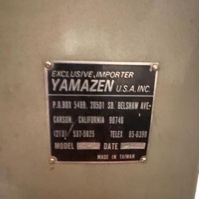 Yamazen Vertical Mini Maxmill - Milling Machine with all shown