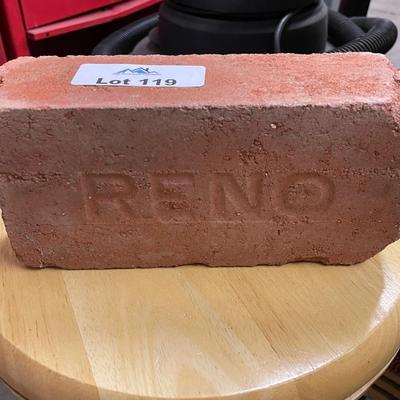 Vtg. Reno Virginia Street Bridge Brick