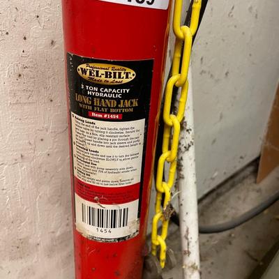 Wel-Bilt 3 Ton Capacity Hydraulic Jack
