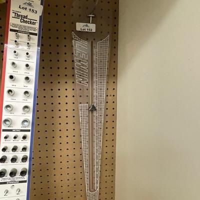 Lewin Acrylic Measuring device