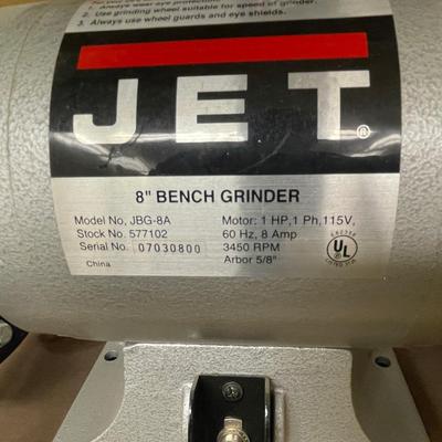 Jet 8" Bench Grinder