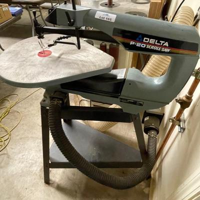 Delta P20 Electric 20" Scroll Saw - for intricate cutting w/low vibration WORKING