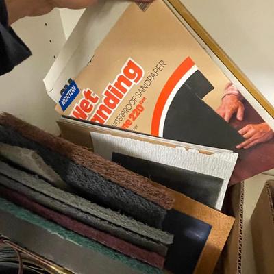 Box Lot of Various Sand Papers