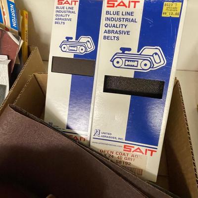 Lots of New Sandpaper for Belt Sander
