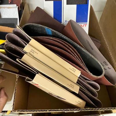 Lots of New Sandpaper for Belt Sander