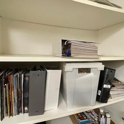 Shelf of Woodworking Magazines/Catalogs/Etc. - Save from Recycle Bin Please