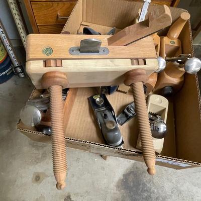 Box of 6+ Wood Planers - Stanley & ECE Garantie & Others