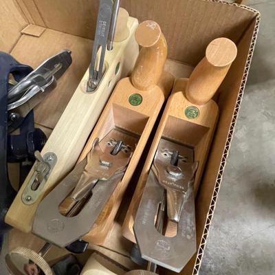Box of 6+ Wood Planers - Stanley & ECE Garantie & Others