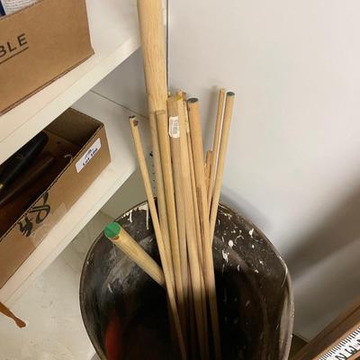 Dozen plus Wooden Dowels