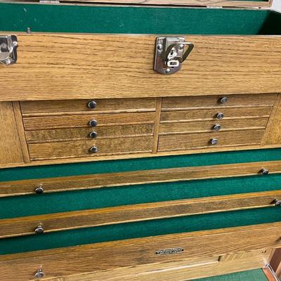 2 Wood stacking H Gerstner & Sons tool Boxes