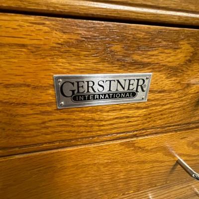 Large Gerstner International wood tool box