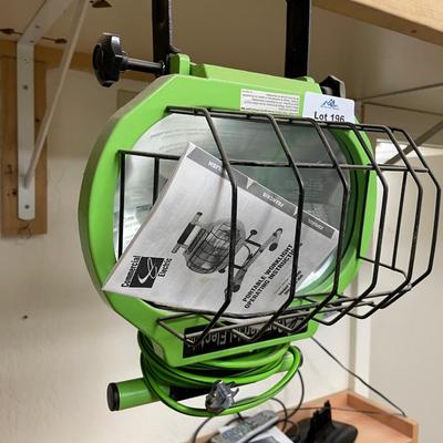Shop/Work portable Light by Commercial Electric - Working