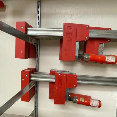 Assortment of (14) Metal Clamps - Bessey & others