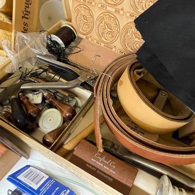 Leather working & punching & embossing tools