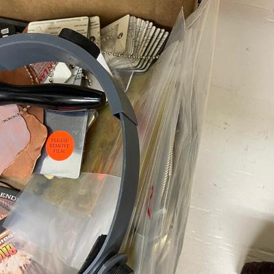 Box of Metal Engraving Tools/Magnifying headset & All Accessories