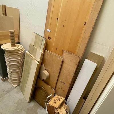 Wood Lot - Assorted Pieces - 20+ Round Pcs & More
