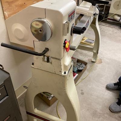 Jet 14" x 42" Variable Speed Wood Lathe Model JWL-1442VS + Accessories below