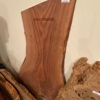 Live Edge Slab - about 66"l x 47" wide