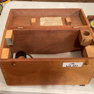 Vintage Berger Transit Survey Tool with Wood Tripod
