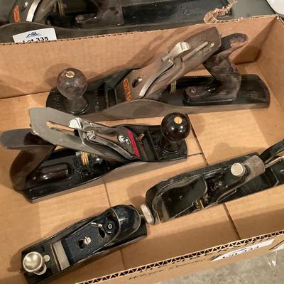 Box of Stanley Wood Planes