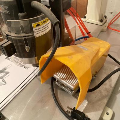 Shop Fox Model W1736 Overarm Router w/footpedal & paperwork