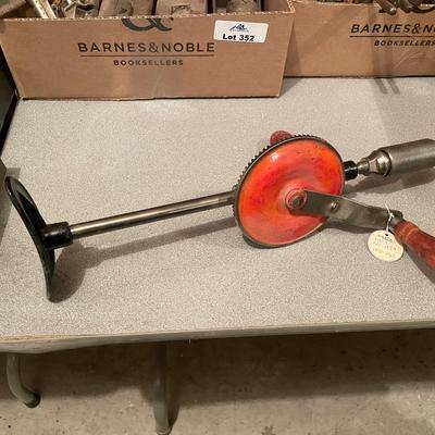 Miller Falls #119A Vintage hand crank drill