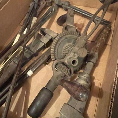 Box of Vintage Tools