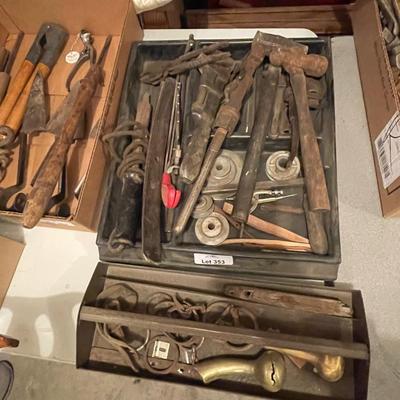2 Trays of Vintage Tools