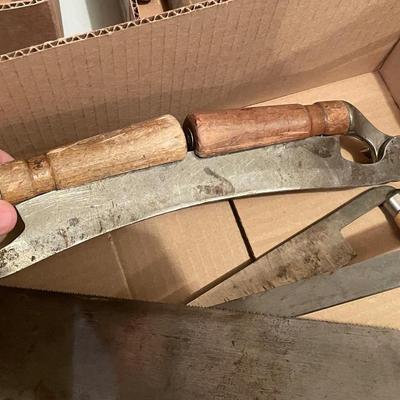 Box Vintage Hand Saws