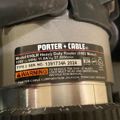Porter Cable Electric Model 690LR Heavy Duty Router