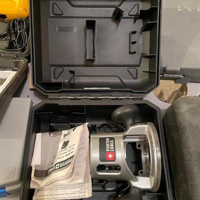 Porter Cable Router Stand in carrying case