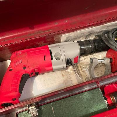 Craftsman Red Box w/Milwaukee power hammer