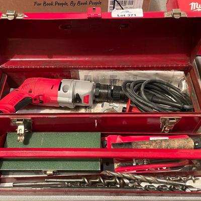 Craftsman Red Box w/Milwaukee power hammer