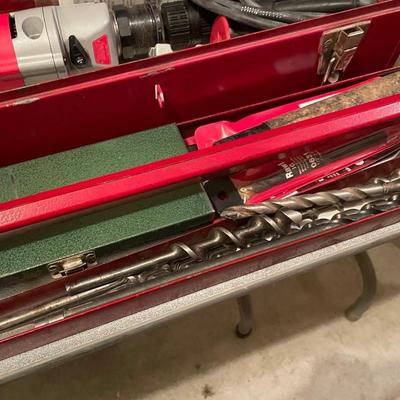 Craftsman Red Box w/Milwaukee power hammer