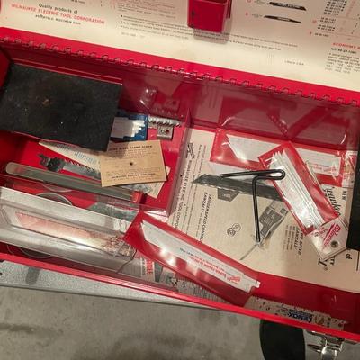 Milwaukee Sawzall in Red Carrying Case +