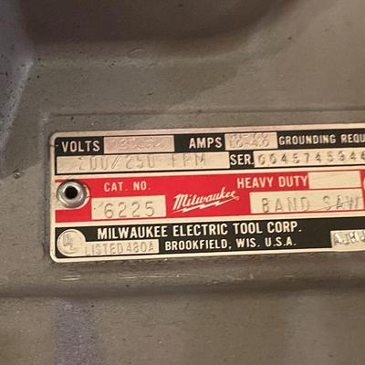 Milwaukee Electric Portable Band Saw In Box