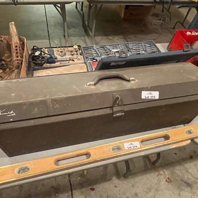 Long Kennedy brown tool box