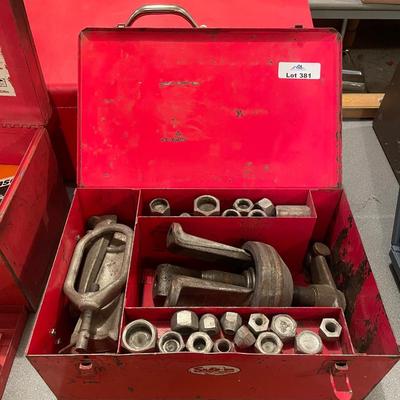 Vintage Snap-On Industrial Puller Set w/case