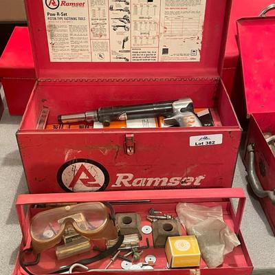 Ramset Pow-R-Set industrial Setter w/box