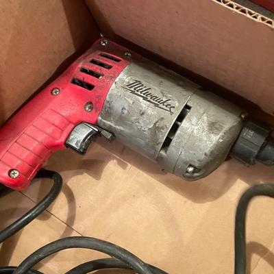 3 Milwaukee electric Drills