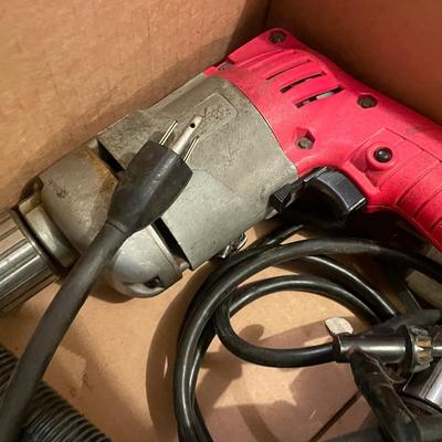 3 Milwaukee electric Drills